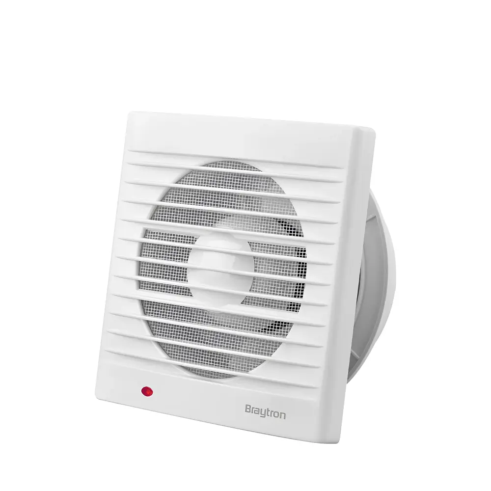 Braytron BZ01-00010 | Kupatilski ventilator | bela | Ø100 - Slika 2