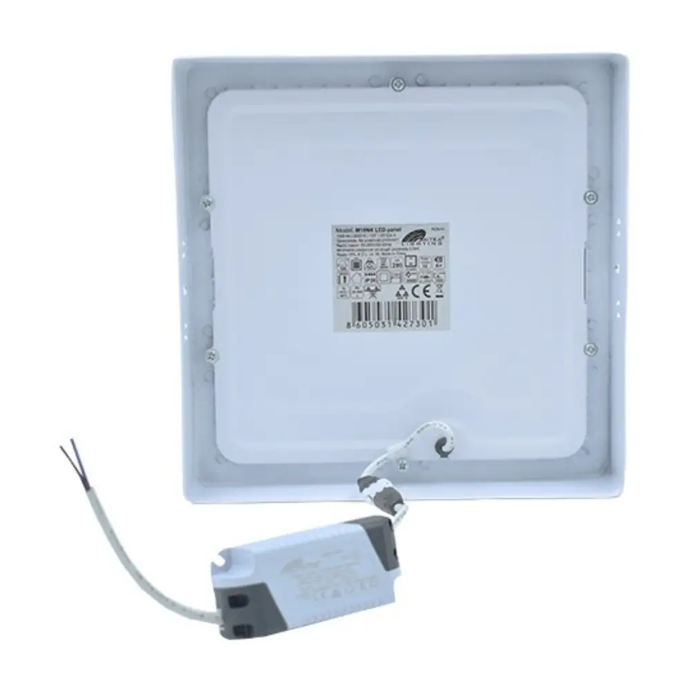 3. Nadgradni LED panel kvadratni Mitea M18NK 6500K