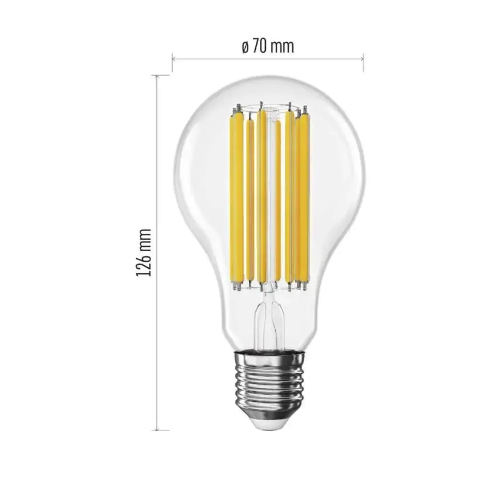 Emos ZF5D83 | Filament sijalica | E27 | 18W | 4000K - Slika 4