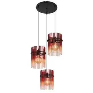 1. visilica Globo Gorley 15698-3HRBR crvena