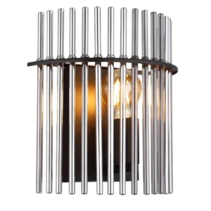 1. zidna lampa Globo Gorley 15698W crna