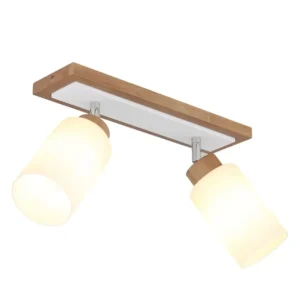 1. spot lampa Globo Rowena 15977-2 braon