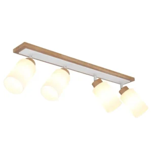 1. spot lampa Globo Rowena 15977-4 braon