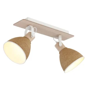 1. spot lampa Globo Lyndon 16466-2 braon
