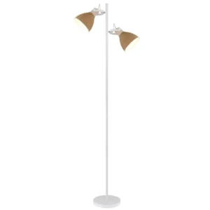 1. podna lampa Globo Lyndon 16466-2S bela