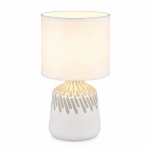 1. Stona lampa Globo Rela 21733W bela