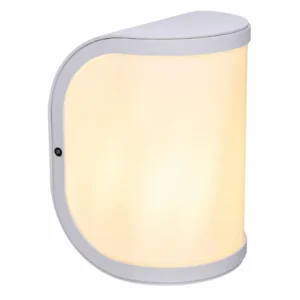 1. Spoljna zidna lampa Globo Segga 32128W bela opal