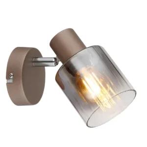 1. spot lampa Globo Walton 54318-1 tamno braon