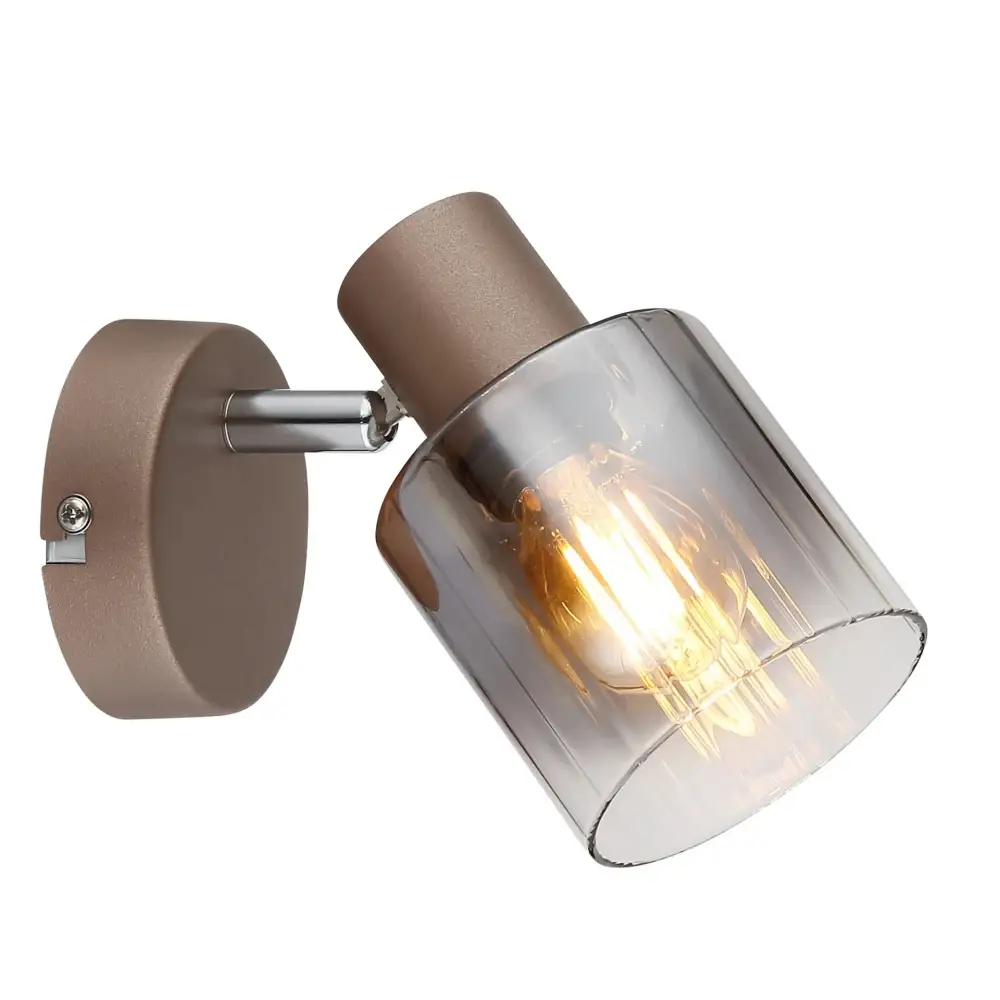 1. spot lampa Globo Walton 54318-1 tamno braon