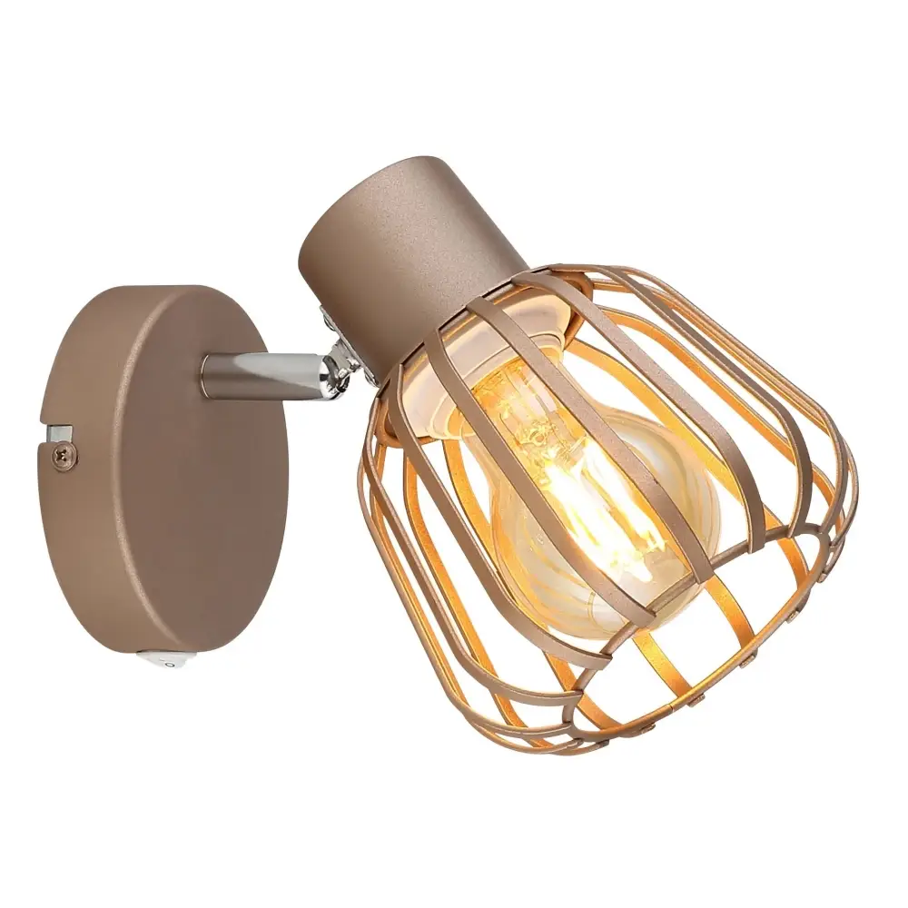 1. spot lampa Globo Olin 54663-1 tamno braon