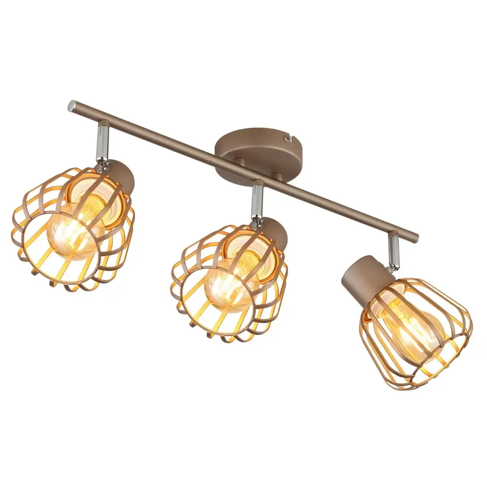 1. spot lampa Globo Olin 54663-3 tamno braon