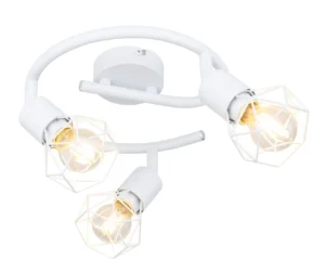 spot lampa Globo Xara 54802W-3 bela