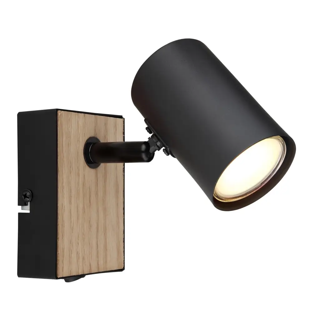 1. spot lampa Globo Robby 57911-1BW crna