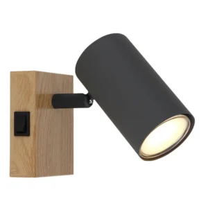 1. spot lampa Globo Robby 57911-1G grafit