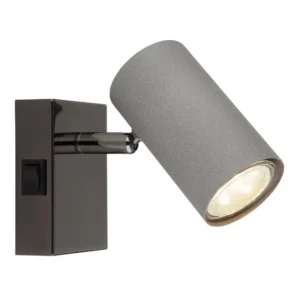 1. spot lampa Globo Robby 57911-1S siva