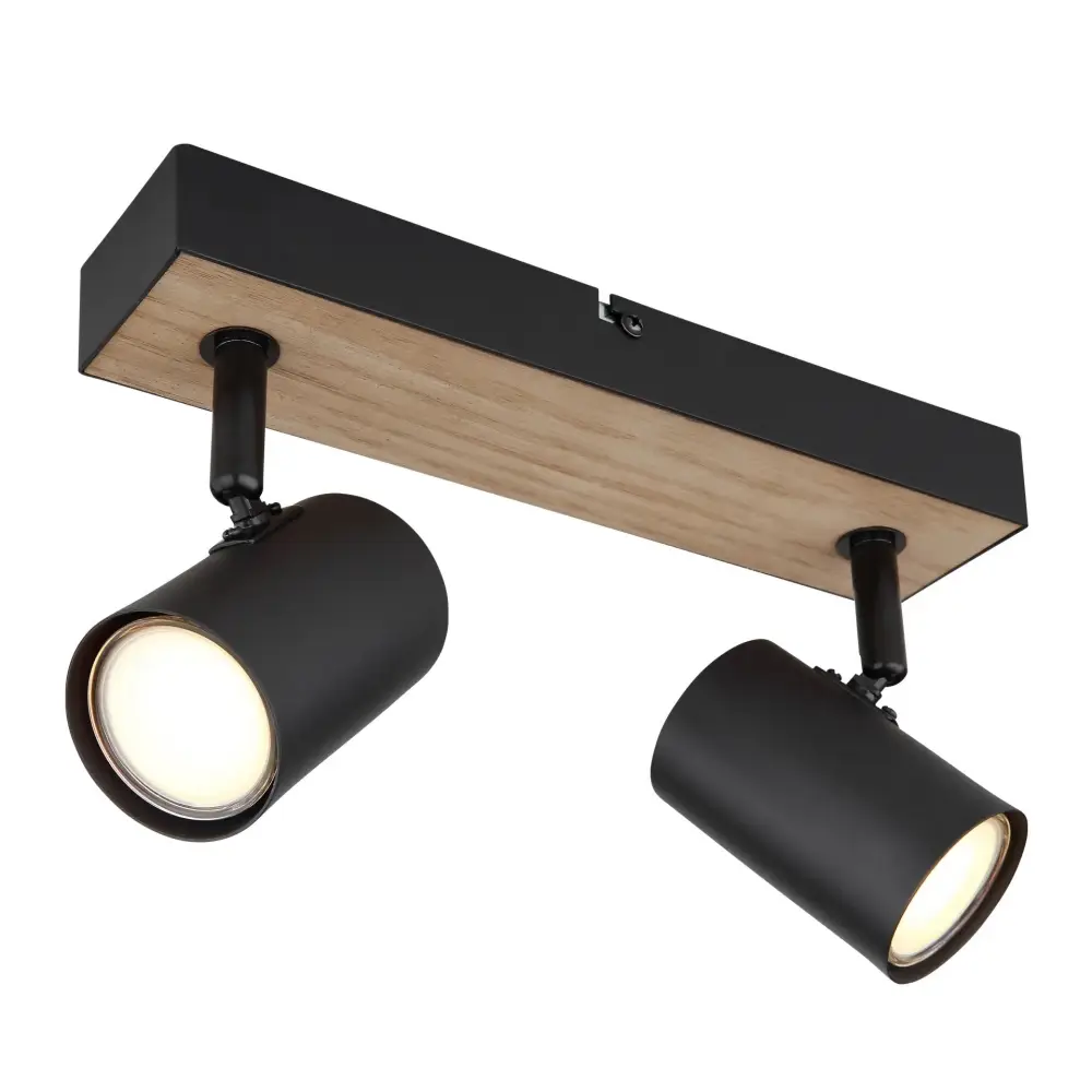 1. spot lampa Globo Robby 57911-2BW crna