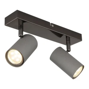 1. spot lampa Globo Robby 57911-2S siva