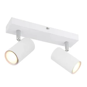 1. spot lampa Globo Robby 57911-2W bela