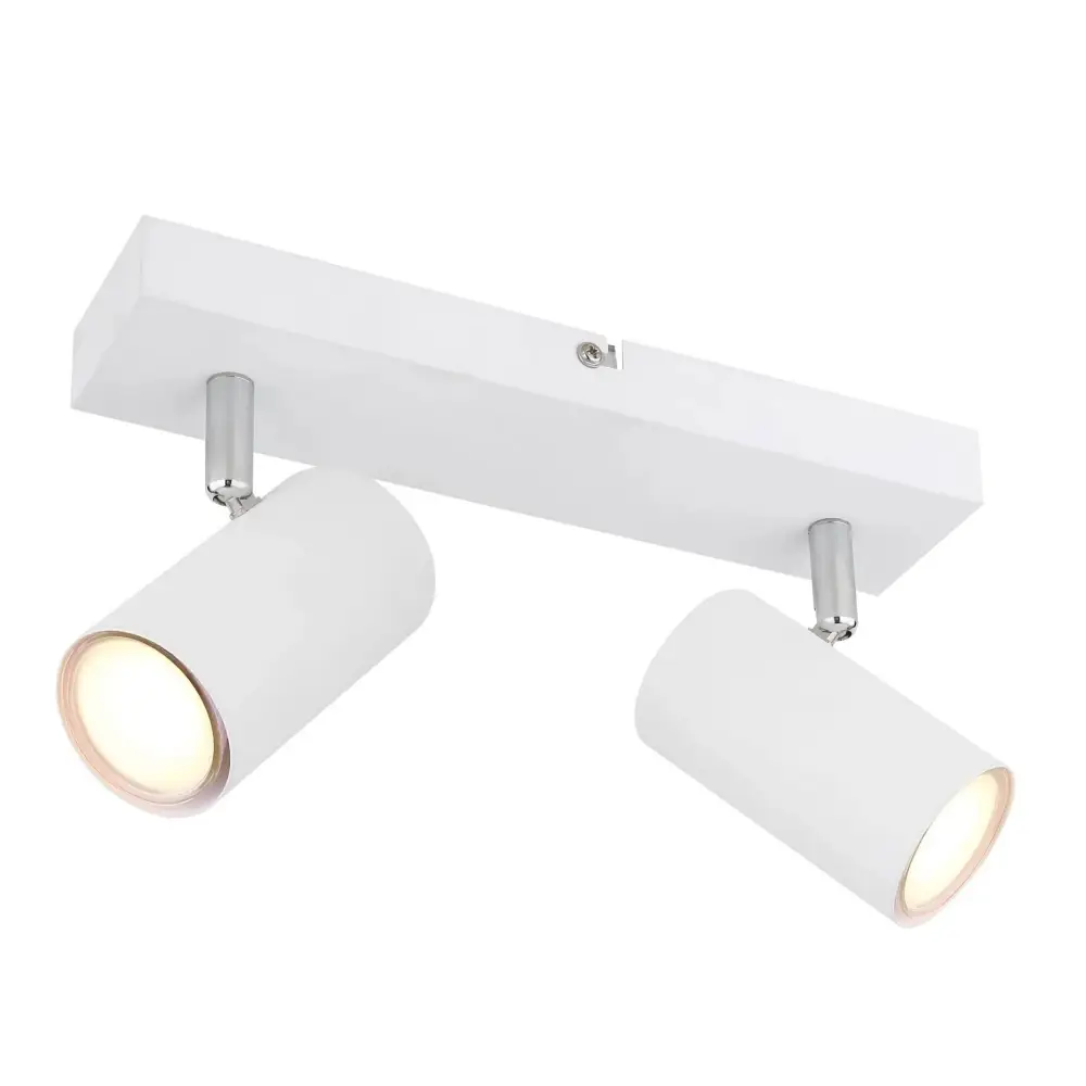 1. spot lampa Globo Robby 57911-2W bela