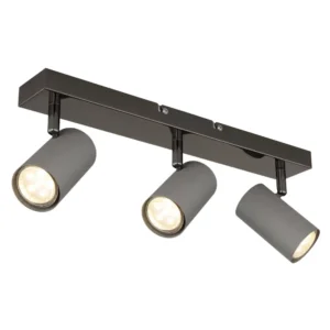 1. spot lampa Globo Robby 57911-3S siva