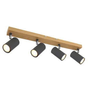 1. spot lampa Globo Robby 57911-4G grafit