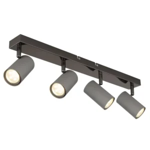 1. spot lampa Globo Robby 57911-4S siva