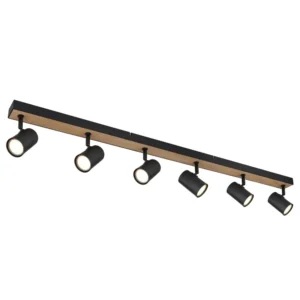 1. spot lampa Globo Robby 57911-6DBW crna