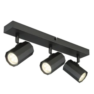 1. spot lampa Globo James 57918-3 siva