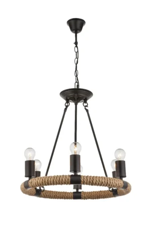 luster Globo Ulleu 69029-6 crni
