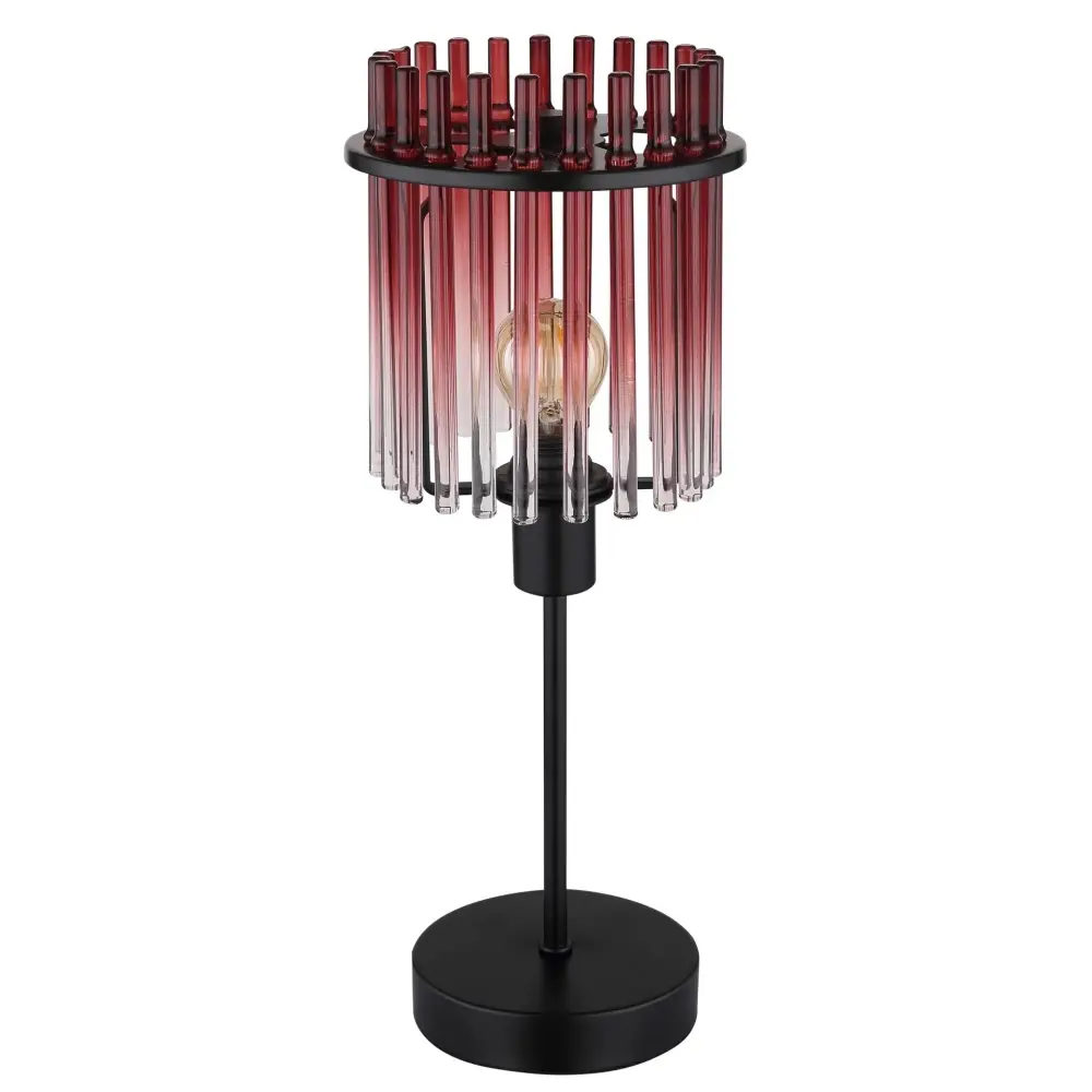 2. podna lampa Globo Gorley 15698TBR crvena