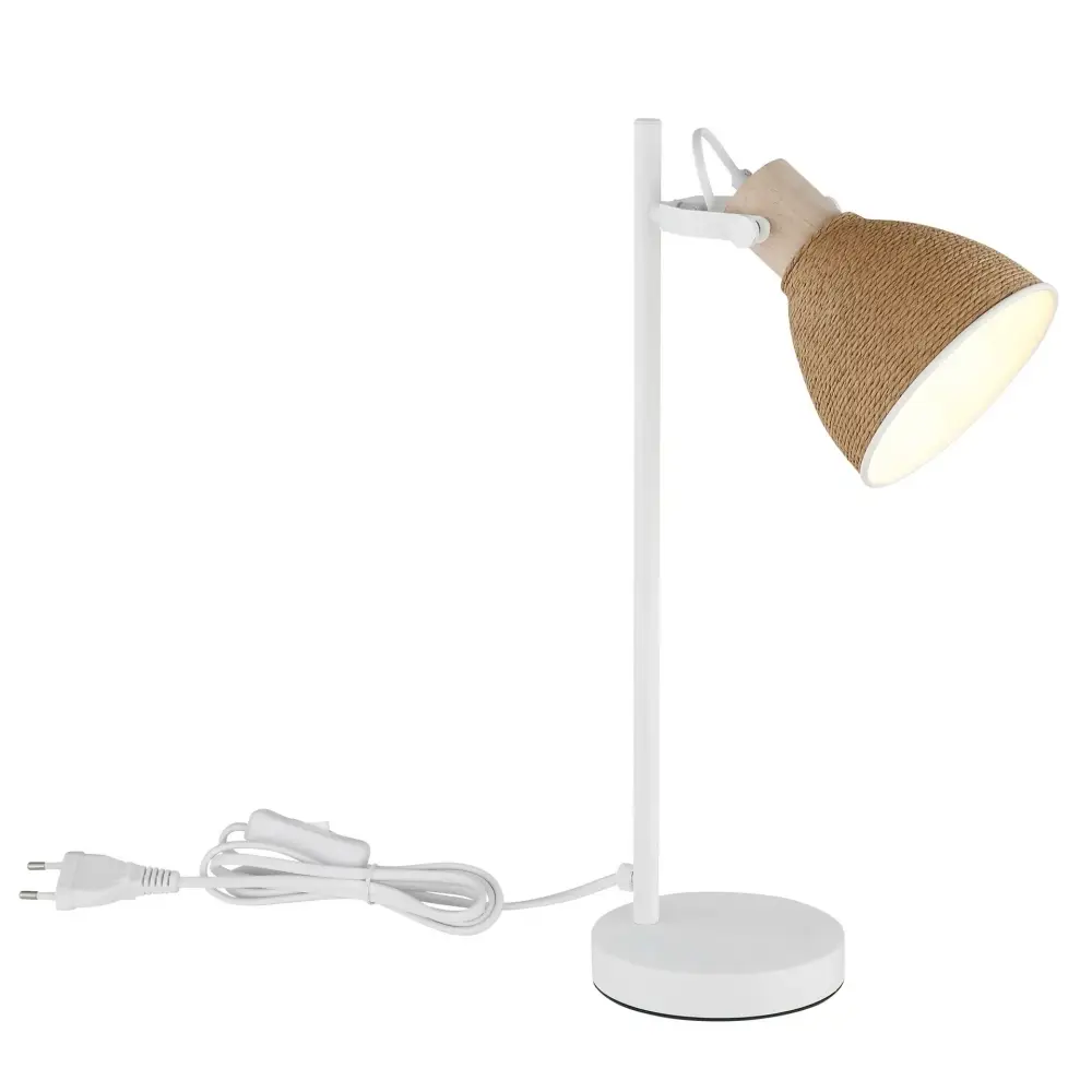 2. podna lampa Globo Lyndon 16466T bela
