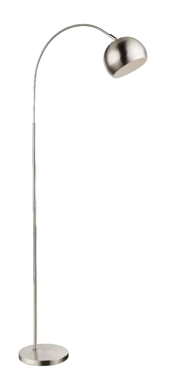podna lampa Globo Benno 24779N nikl mat