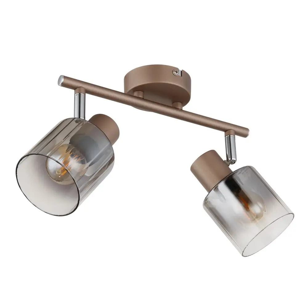 2. spot lampa Globo Walton 54318-2 tamno braon