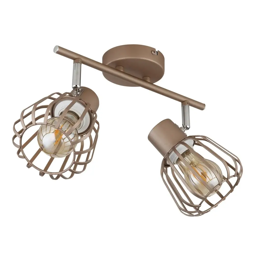 2. spot lampa Globo Olin 54663-2 tamno braon