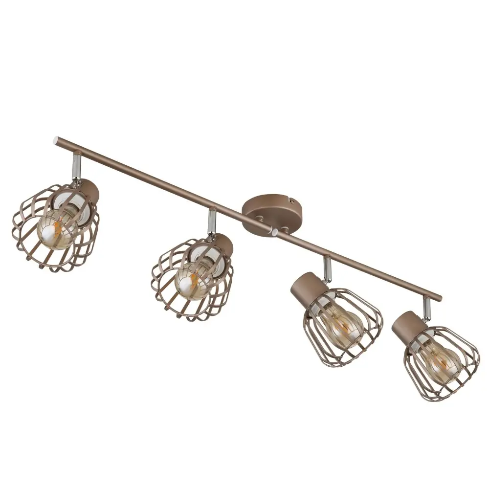 2. spot lampa Globo Olin 54663-4 tamno braon
