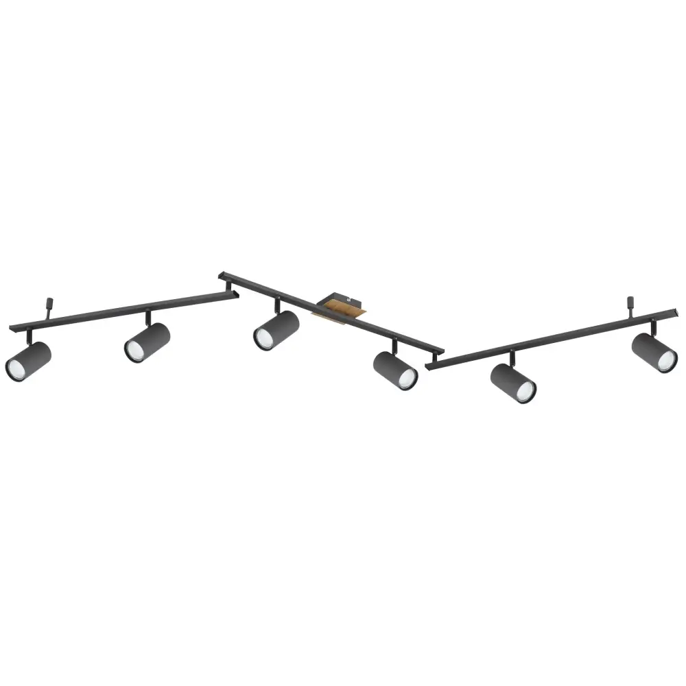 2. spot lampa Globo Robby 57910-6G grafit