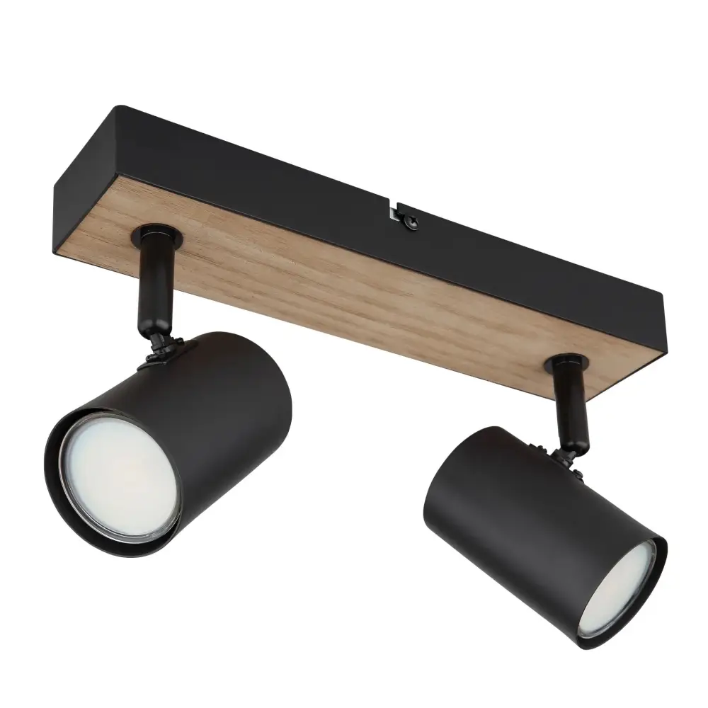2. spot lampa Globo Robby 57911-2BW crna