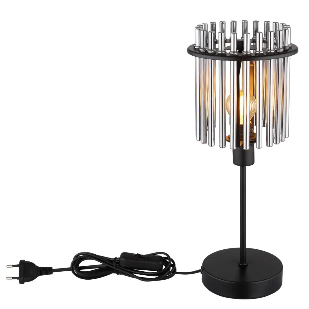 3. podna lampa Globo Gorley 15698T crna