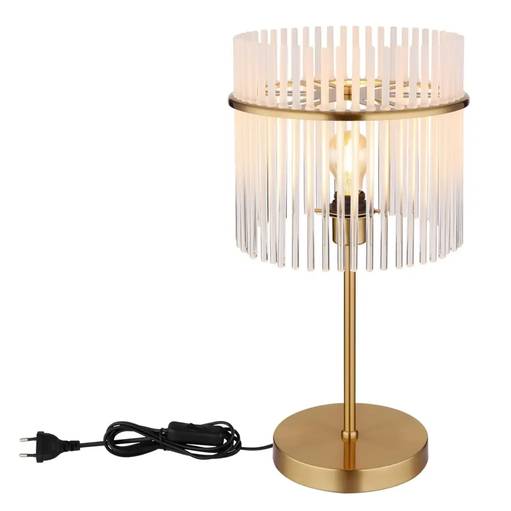 3. podna lampa Globo Gorley 15698T1M zlatna