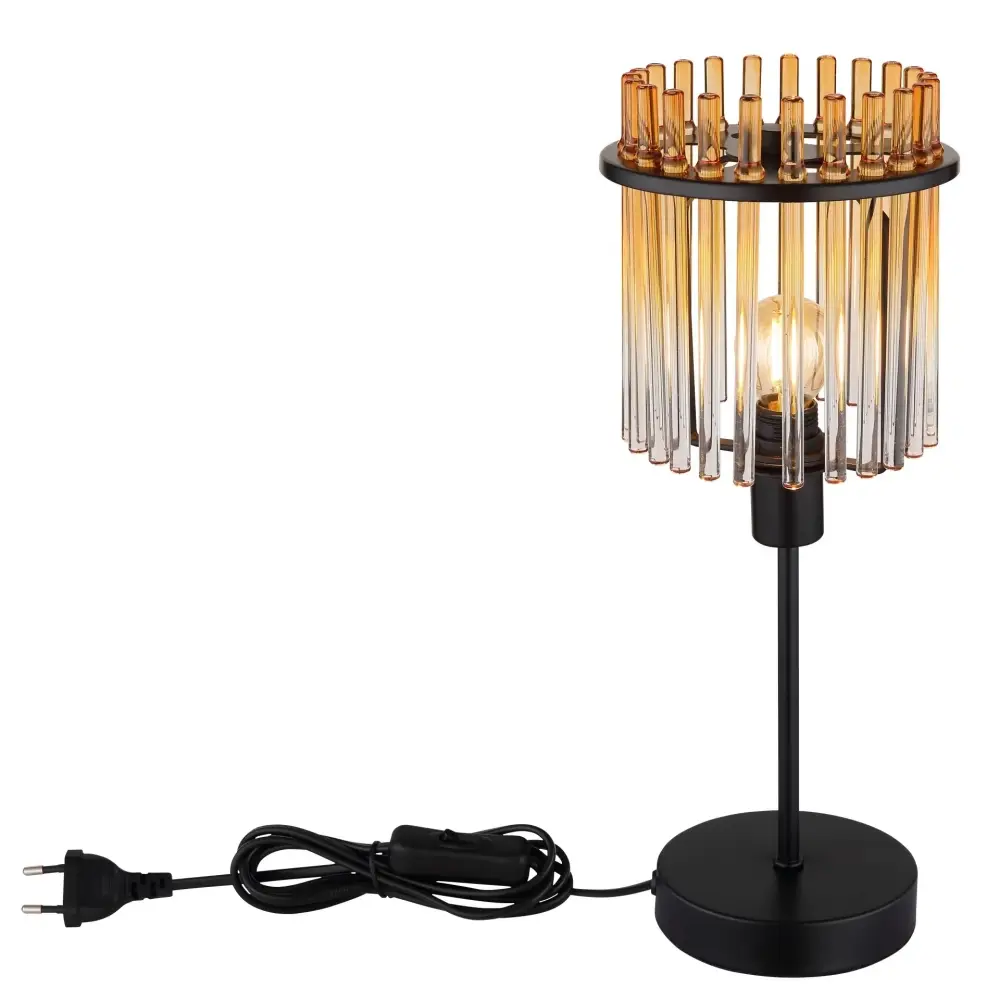 3. podna lampa Globo Gorley 15698TA ćilibar