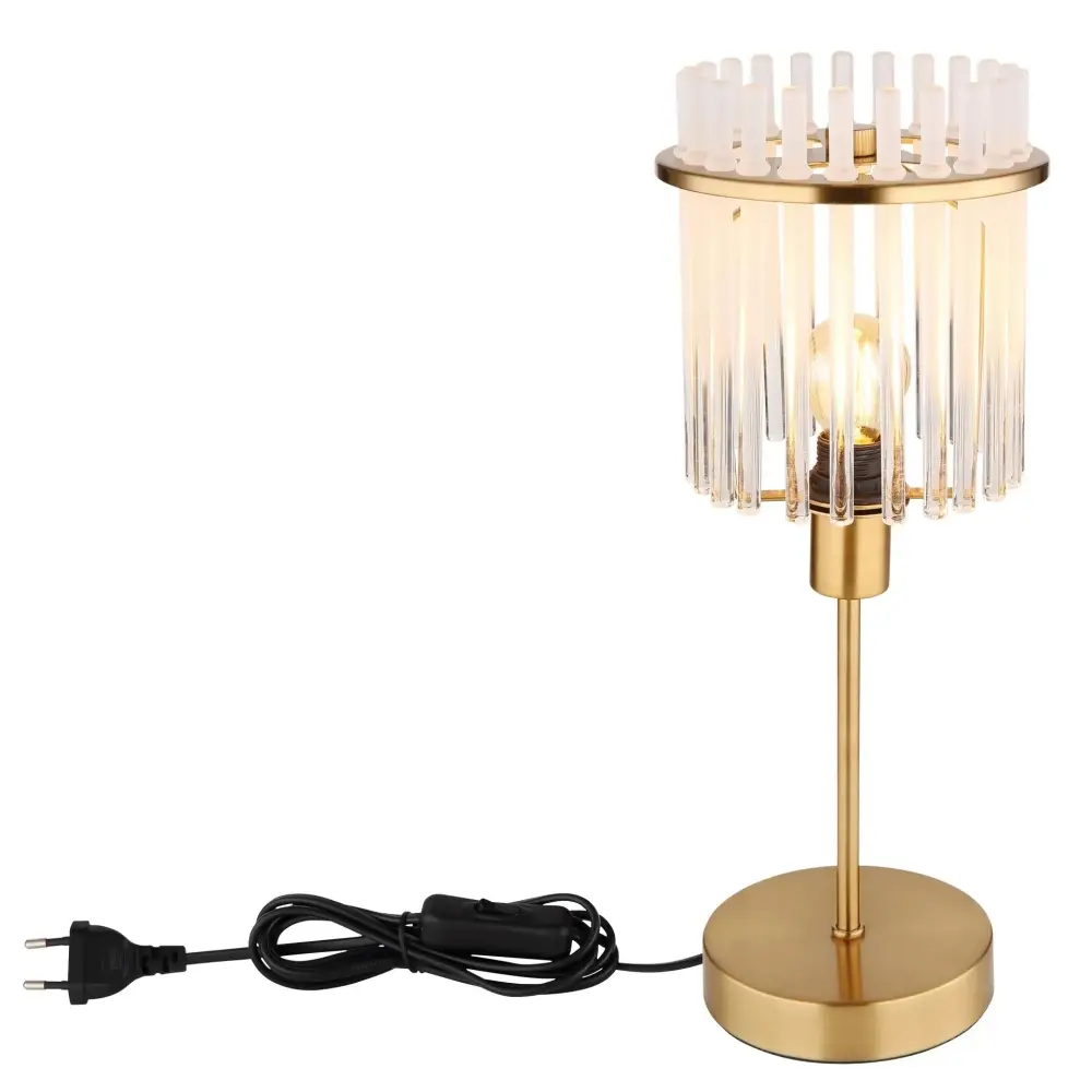 3. podna lampa Globo Gorley 15698TM zlatna