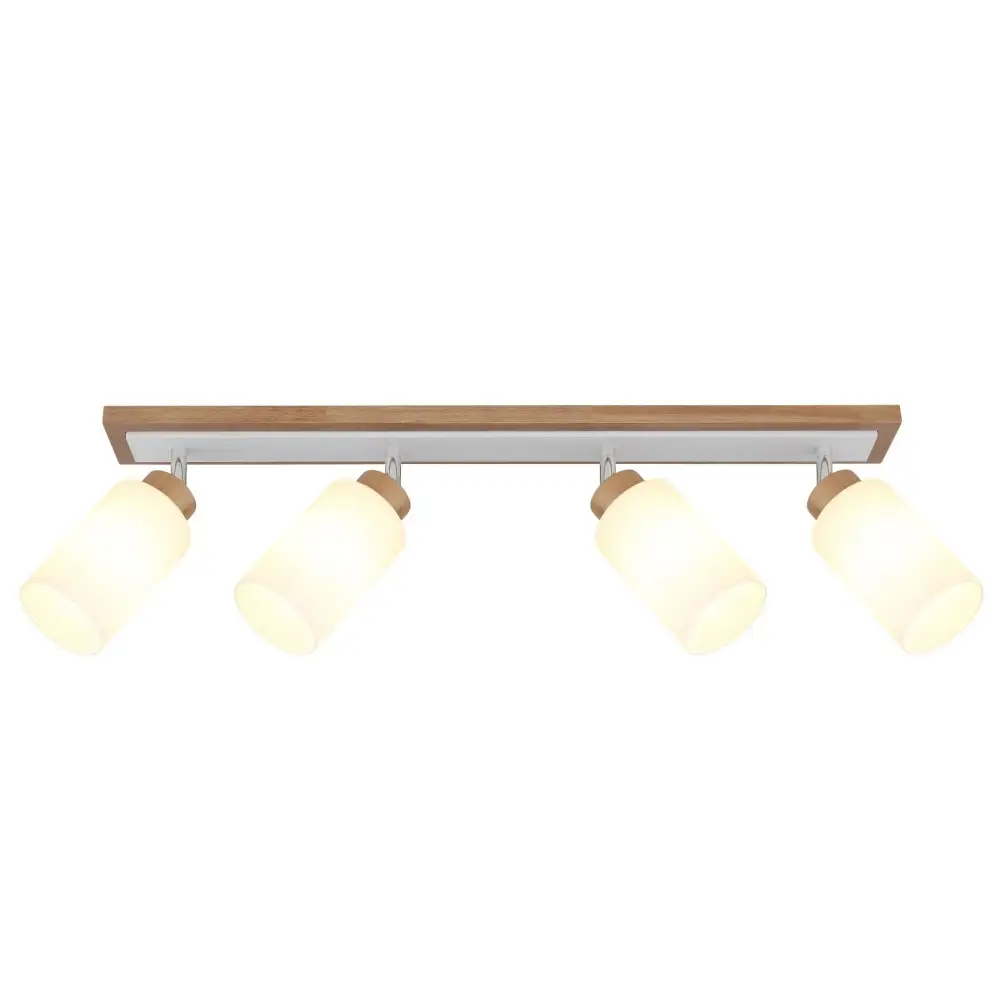 3. spot lampa Globo Rowena 15977-4 braon