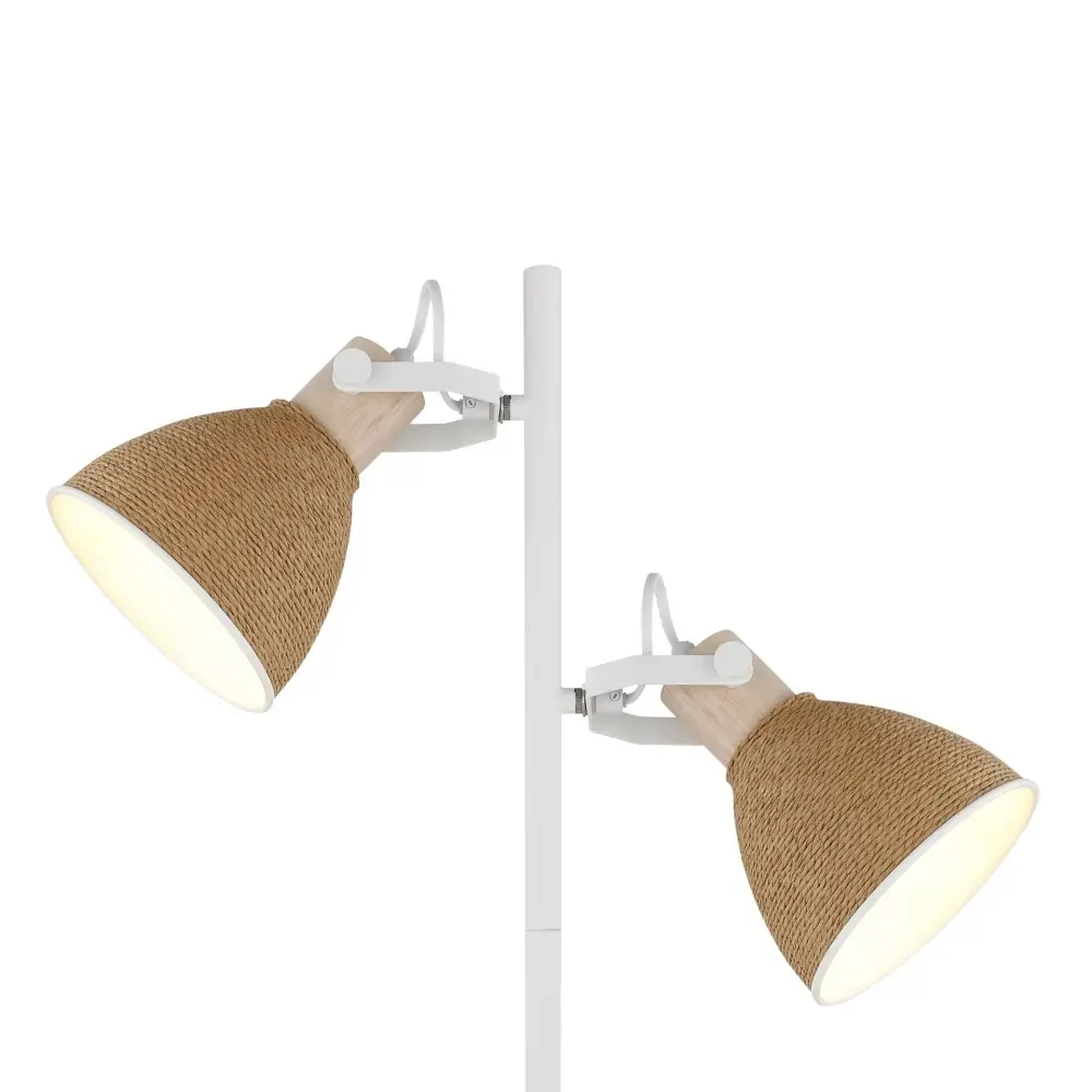 3. podna lampa Globo Lyndon 16466-2S bela