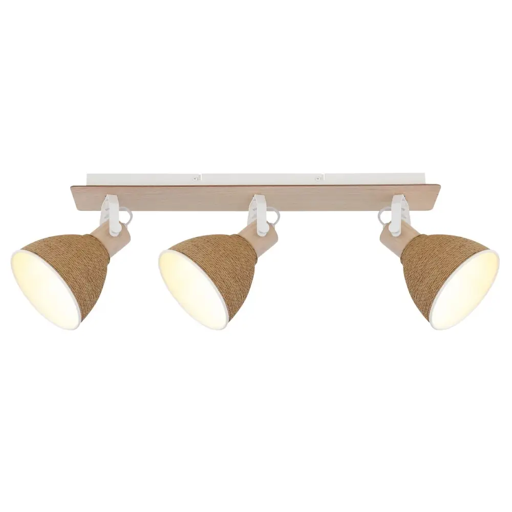 3. spot lampa Globo Lyndon 16466-3 braon