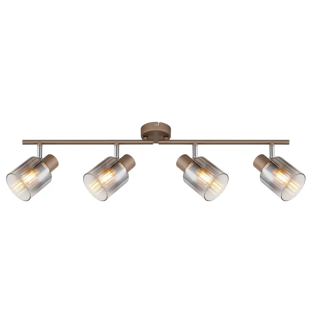 3. spot lampa Globo Walton 54318-4 tamno braon