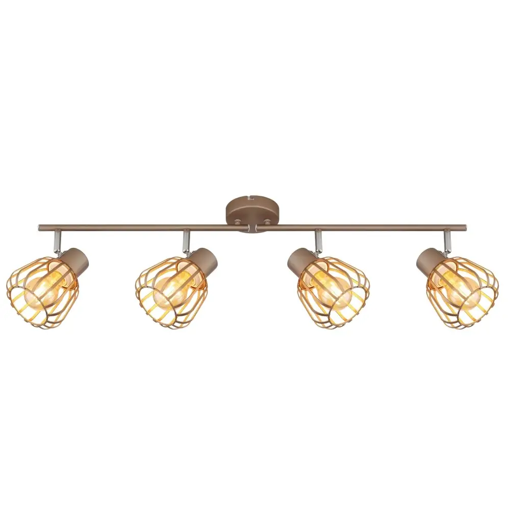 3. spot lampa Globo Olin 54663-4 tamno braon
