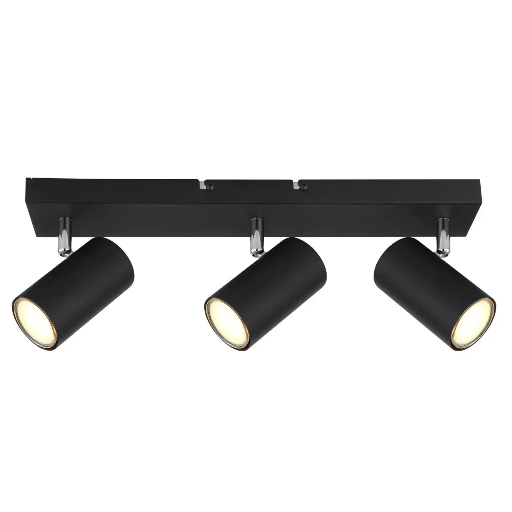 3. spot lampa Globo Robby 57911-3B crna