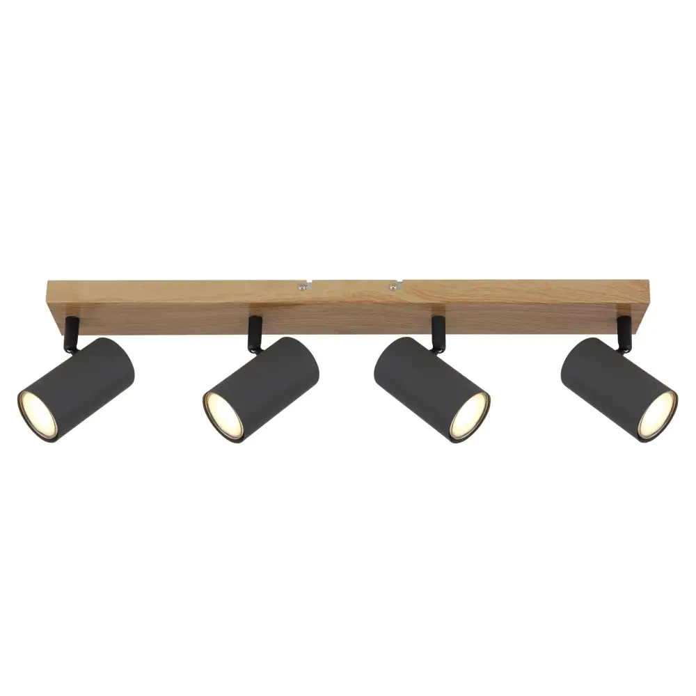3. spot lampa Globo Robby 57911-4G grafit