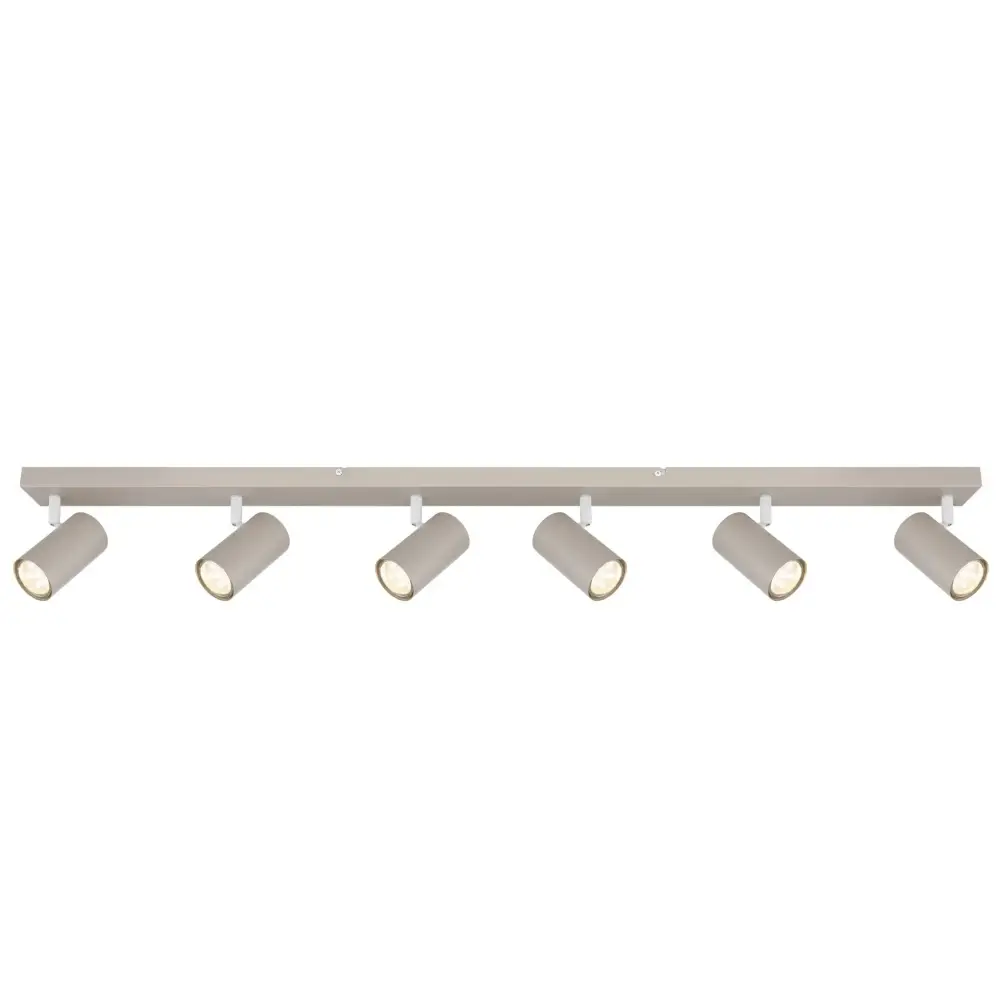 3. spot lampa Globo Robby 57911-6DSA siva