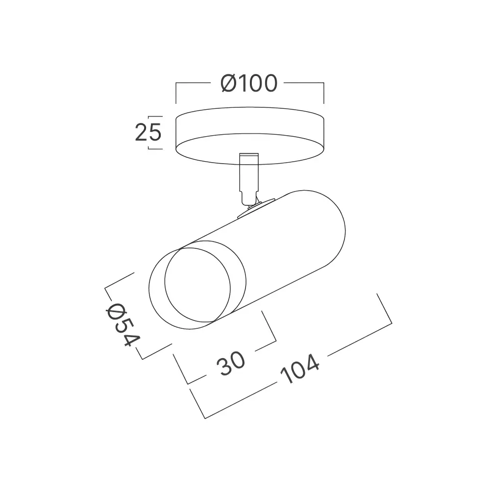 3. spot lampa Braytron BV04-00020 crna-zlatna